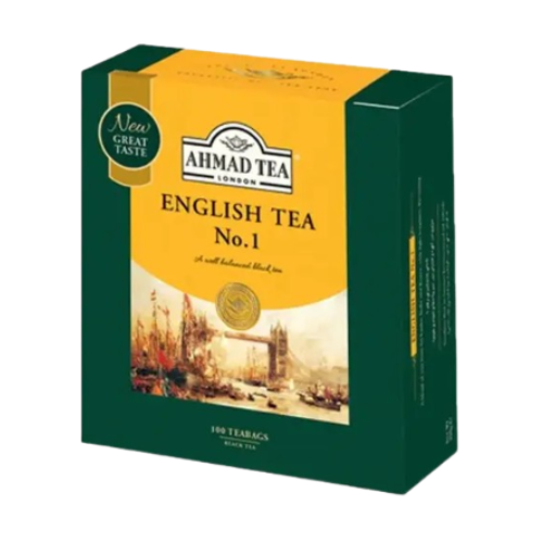 احمد شاي الانجليزي رقم. 1 شاي اسود 100كيس